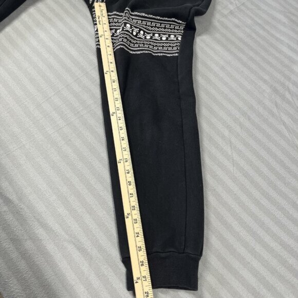 Mastermind Japan Sweatpants Mens Large Black Skull Crossbones Streetwear Pants - Picture 10 of 11